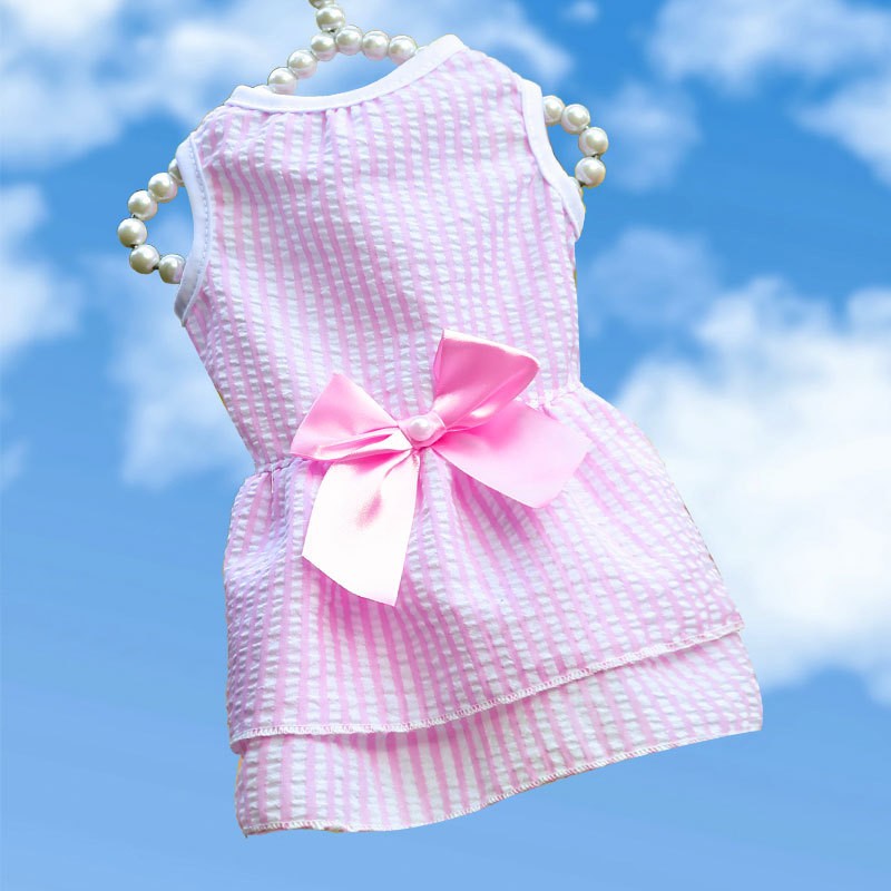 Pink-Vertical Stripes